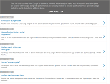 Tablet Screenshot of blog.matze-lange.de
